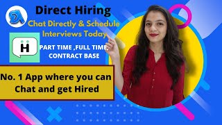 Direct Hiring | Get Hired By Just Chatting  | Make Money Online| Easy To Apply | Get Job Now |Hirect screenshot 1