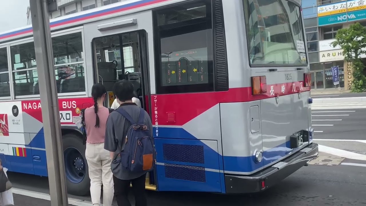 長崎　路線バス　ドア動画まとめ　長崎バス　長崎県営バス