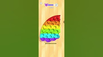 Satisfying Pop It ASMR 🌈🩷💜 #popit #fidgettoys #shorts #viralshorts