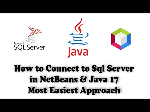 How to Connect to Microsoft SQL Server in NetBeans IDE  With Maven and Java 17 | Sql Server Jdbc
