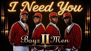 BOYZ2MEN INSPIRED - I NEED YOU