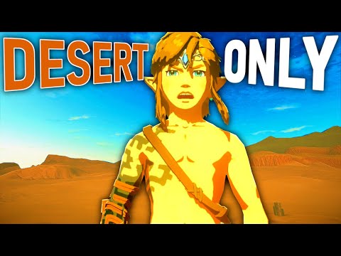 We Tried To Beat TOTK from ONLY The GERUDO REGION