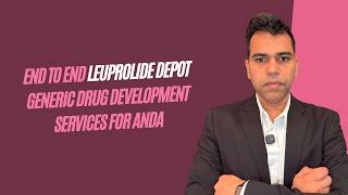End to End Leuprolide Depot Generic Drug Development Services for ANDA