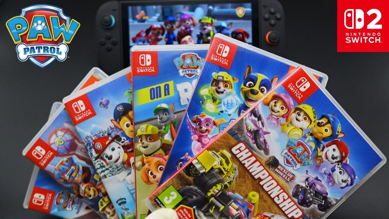EVERY Paw Patrol Game | Complete Collection Unboxing + Gameplay | Nintendo Switch 2