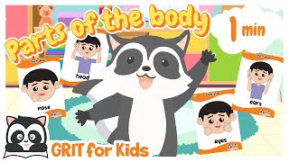 Parts of the Body | English Lesson for kids| Listen-Say-Repeat| Pre school| Nursery school