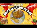 SOPA-CALDO DE RES 🫰🏻🍖🍲 RECETA PASO A PASO A MI ESTILO. 🫰🏻✨