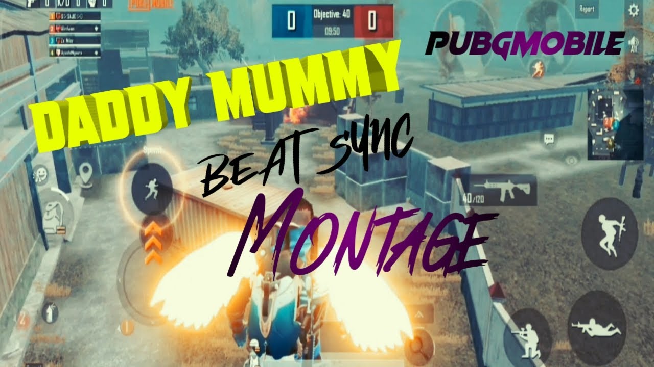 Daddy Mummy PUBG Beat Sync Montage - PUBGMOBILE - //Kinemaster//