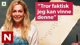 Marte Stokstad Overrasker Seg Selv Ved Å Mestre Denne Oppgaven Perfekt | Kongen Befaler | Tvnorge