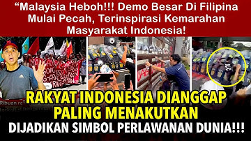"Malaysia Heboh‼️Demo Besar Di Filipina Mulai Pecah, Terinspirasi Kemarahan Masyarakat Indonesia!