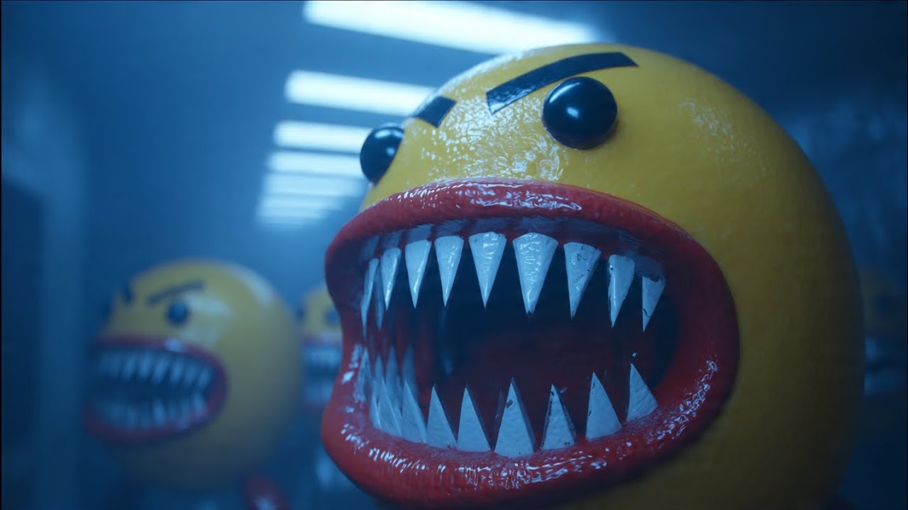 Pac-Man's Happy Maze Quest: The big yellow hero runs, jumps and smiles through a world of fun colors