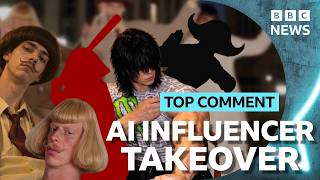 How AI 'reskins' are stealing human content | BBC News