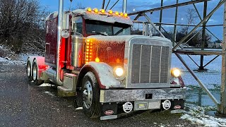 GOT CAUGHT IN AN ICE STORM ON THE HIGHWAYS! Pennsylvania Trucking Trip Part 2