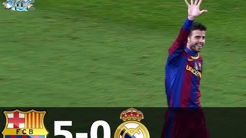 Barcelona 5 x 0 Real Madrid - Jogo Completo HD