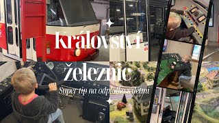 WEEK VLOG|Království železnic na Andělu v Praze 🚂| super tip na odpoledne s dětmi👶🏻👧🏻