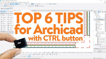 TOP 6 Tips With CTRL Button That Every Archicad User Must Know!