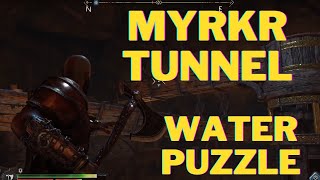 Find a Path to the Surface - Forging Destiny | Myrkr Tunnels Water Door Puzzle | God of War Ragnarok