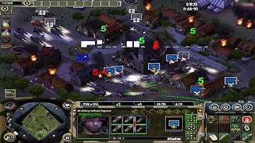 Axis and Allies (2004) - Allied mission #8 - Operation Market Garden, hard difficulty