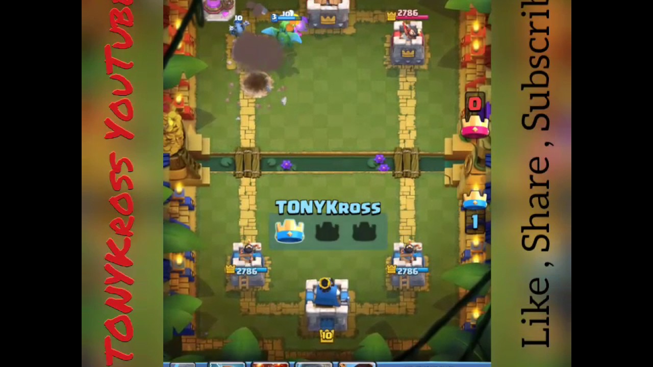 Giant skeleton vs PEKKA !!!!!