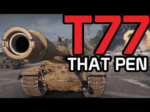 T77 - Look at that PEN! Just dont look at anything else! + SkillMerch has arrived! | World of Tanks