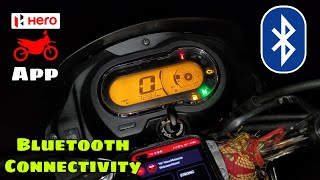 2025 Hero Splendor Plus Xtec Digital Meter Bluetooth Connection | Hero Ride Guide App screenshot 3