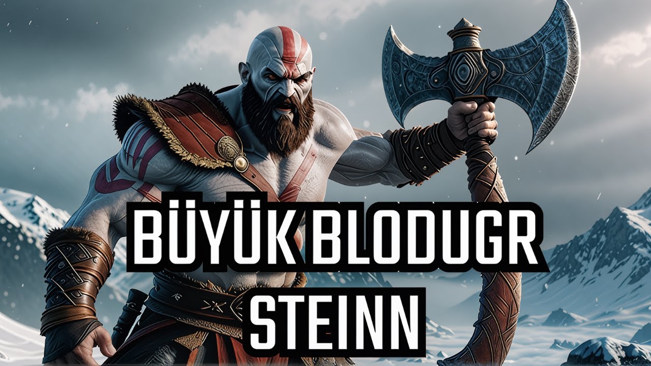 GOD OF WAR RAGNAROK. BUZ DEVİ BLODUGR STEINN