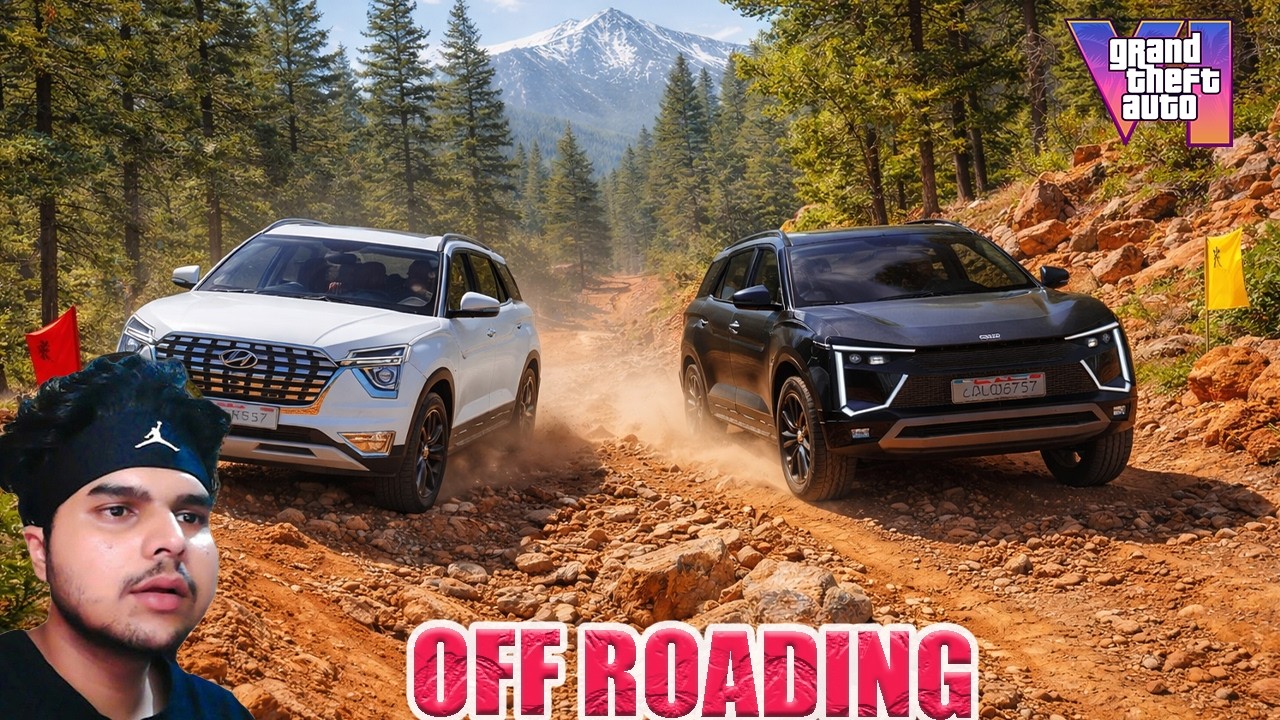 BE6 VS ALCAZAR | GTA 5 | WHICH CAR IS THE BEST OFFROADER ? | MVPGUNNY