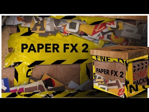 Easy Paper Editing Effects and Transition Pack