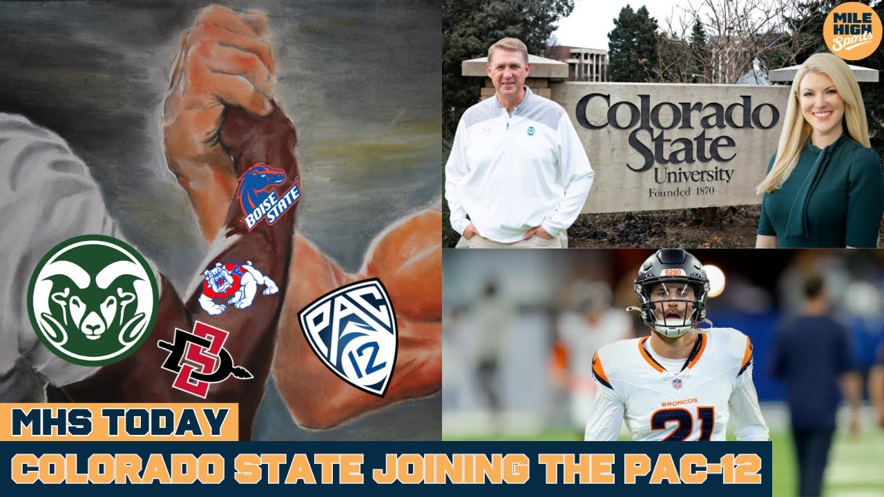 Colorado State Rams are joining the Pac-12 - YouTube