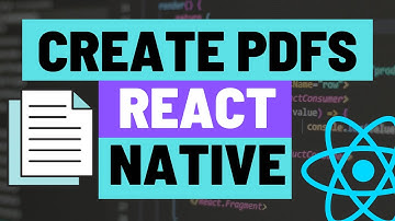 Generating a PDF File from Expo React Native App