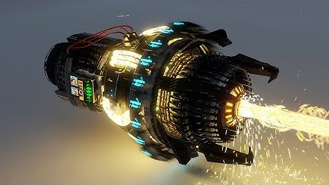 ArsonTech Industrial Laser AA-12 | Blender 3D Animation | Sci-Fi Machinery