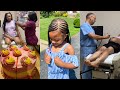 VLOG| Come PRENATAL Checkup with me | Mamas Ist Salon Appointment, and Mini Pre Birthday Party.