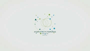 Particle Logo animation Free Logo after effect templates