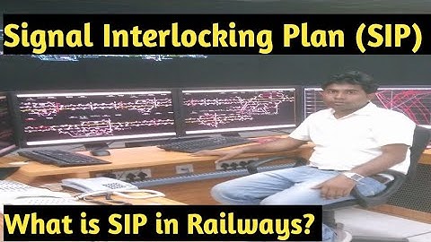#Signalinterlockingplan#SIPChecklistinSignal    What is Signal Interlocking Plan (SIP)  in Railway ?