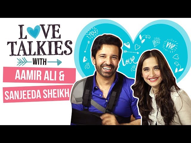 Aamir Ali and Sanjeeda Sheikh and their romance-e-mohabbat | Love Talkies | Pinkvilla class=