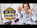 Elegant Holiday Ornament DIY with Krylon Spray Paint I Interior Design