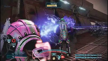 KROGAN SMASH!!! All Krogan Team on Giant Platinum versus Reapers! (Mass Effect 3)