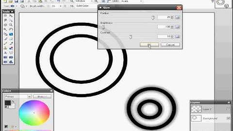 Paint.net tutorial on circles and lines