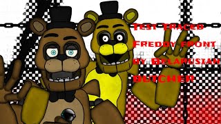 [DC2/FNAF] Test Traced Freddy front by @dark_hank