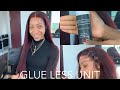 HOW TO: Install A Glue Less HD Unit Ft EBExtensions Hair &amp; Styling Foam