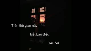 Video thumbnail of "Tình Ca - ddets (lyrics)"