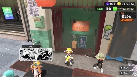 How to get the Ink Tank in the plaza. [PATCHED] (SPLATOON 3)