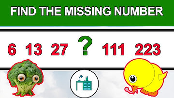Number Pattern | Can you find what number the question mark is? | Math Logic Puzzles