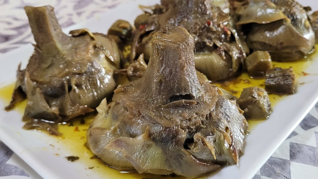 CARCIOFI ALLA ROMANA - LA CUCINA DI GILDA