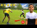 I Challenged a KID Footballer To A Pro Football Competition! (11 YEAR OLD NEYMAR)