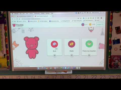 Freckle Math Program in K