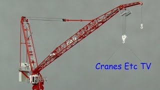 Conrad Wolff 700 B Tower Crane by Cranes Etc TV