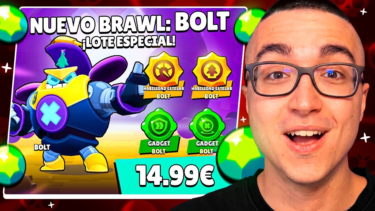PRUEBO en +2.000🏆al NUEVO BRAWLER *BOLT* ¿ESTÁ ROTO?