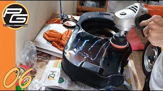Polimento bruto, Final -  Pintando as Latas do Motor da Brasilia - Episódio6 - [