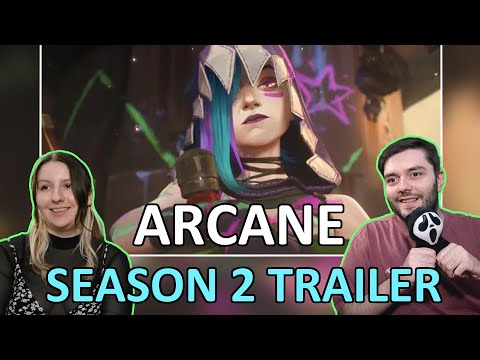 Arcane Season 2 Trailer | Reaction! Caitlyn MAD!