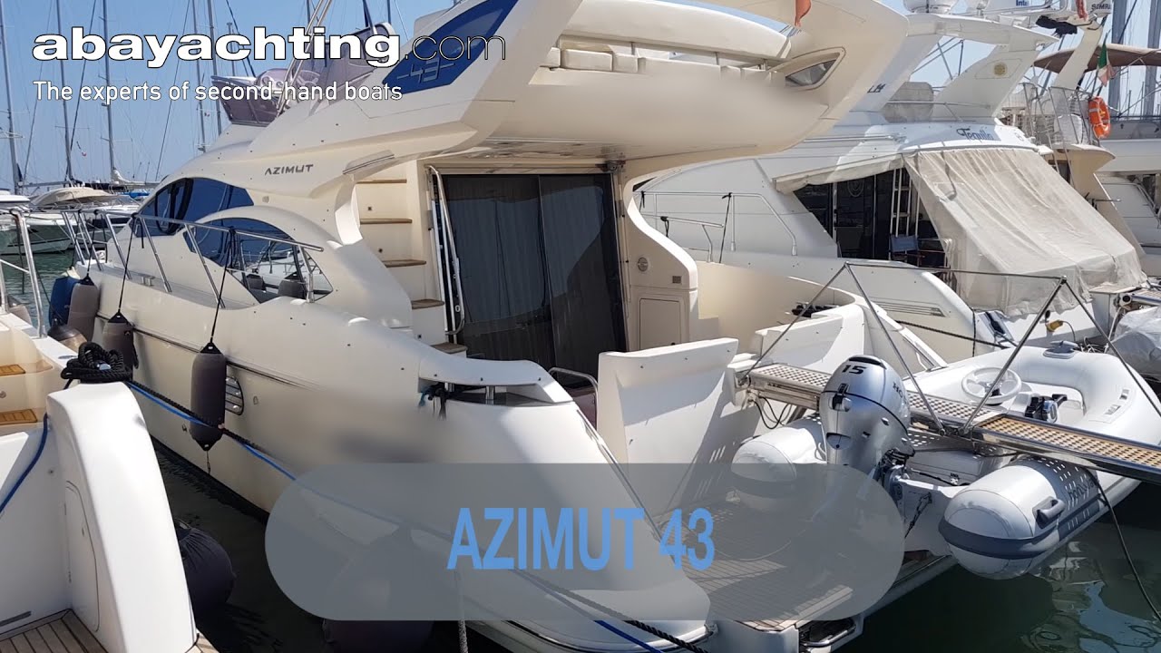 AZIMUT 43 FLYBRIDGE ANNO 2006 - IN VENDITA - WWW.ABAYACHTING.COM